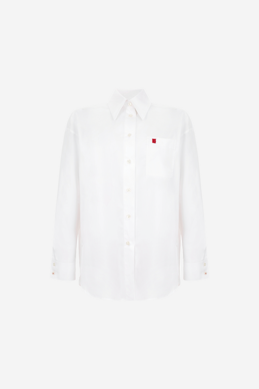 Сорочка MEGHAN вільного крою з лого