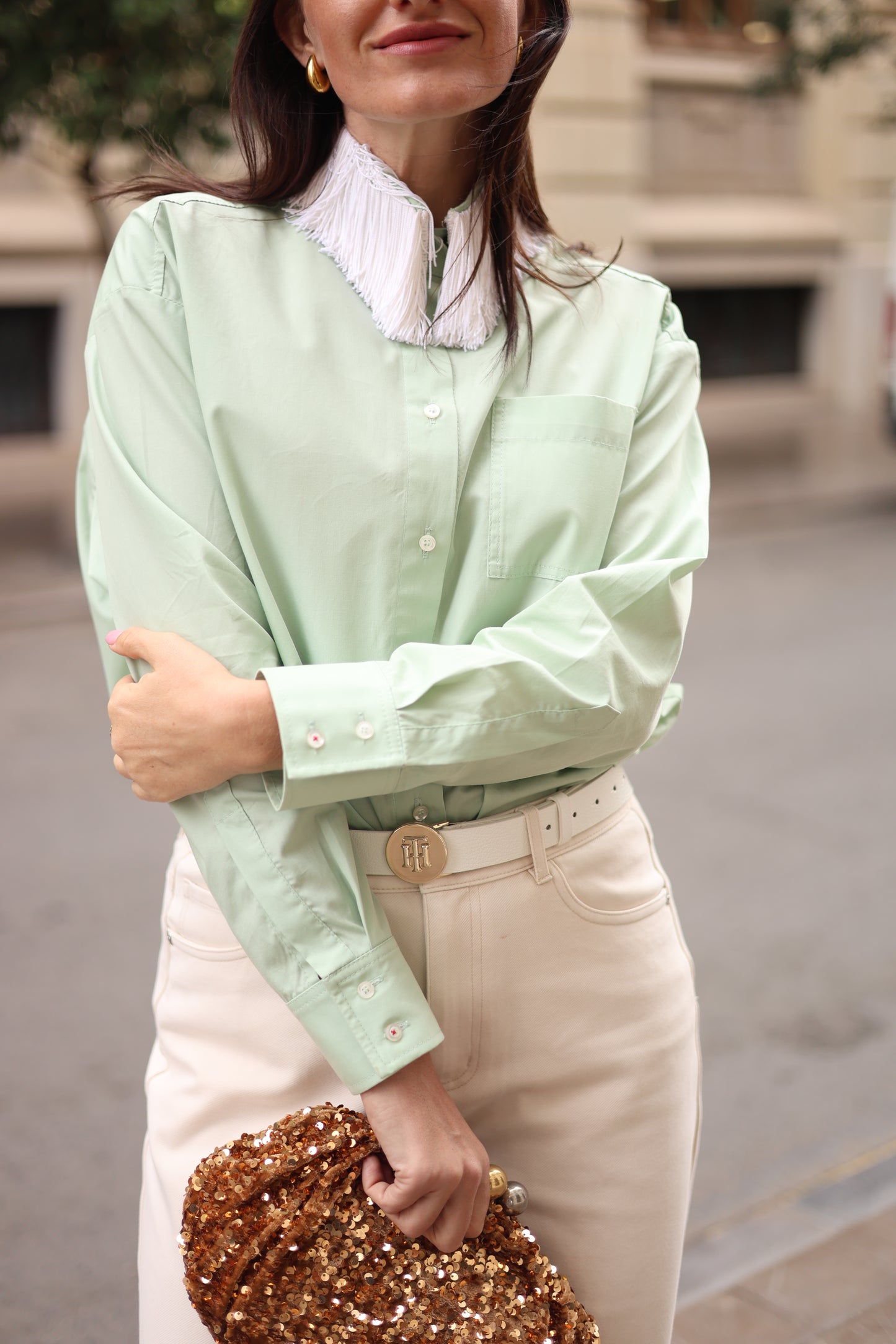 Сорочка BETH з акцентним коміром