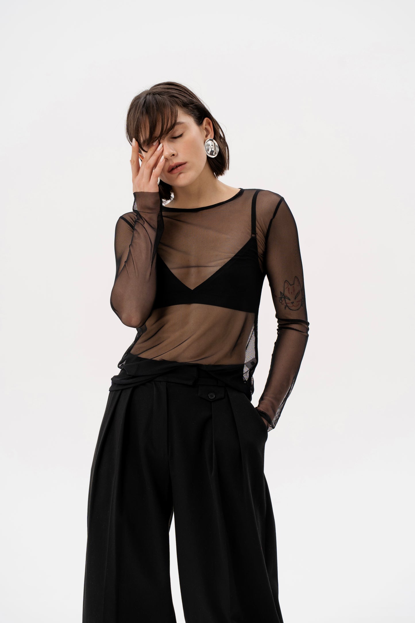 Лонгслів CIARA у сітку