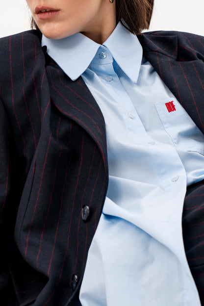 Сорочка MEGHAN вільного крою з лого