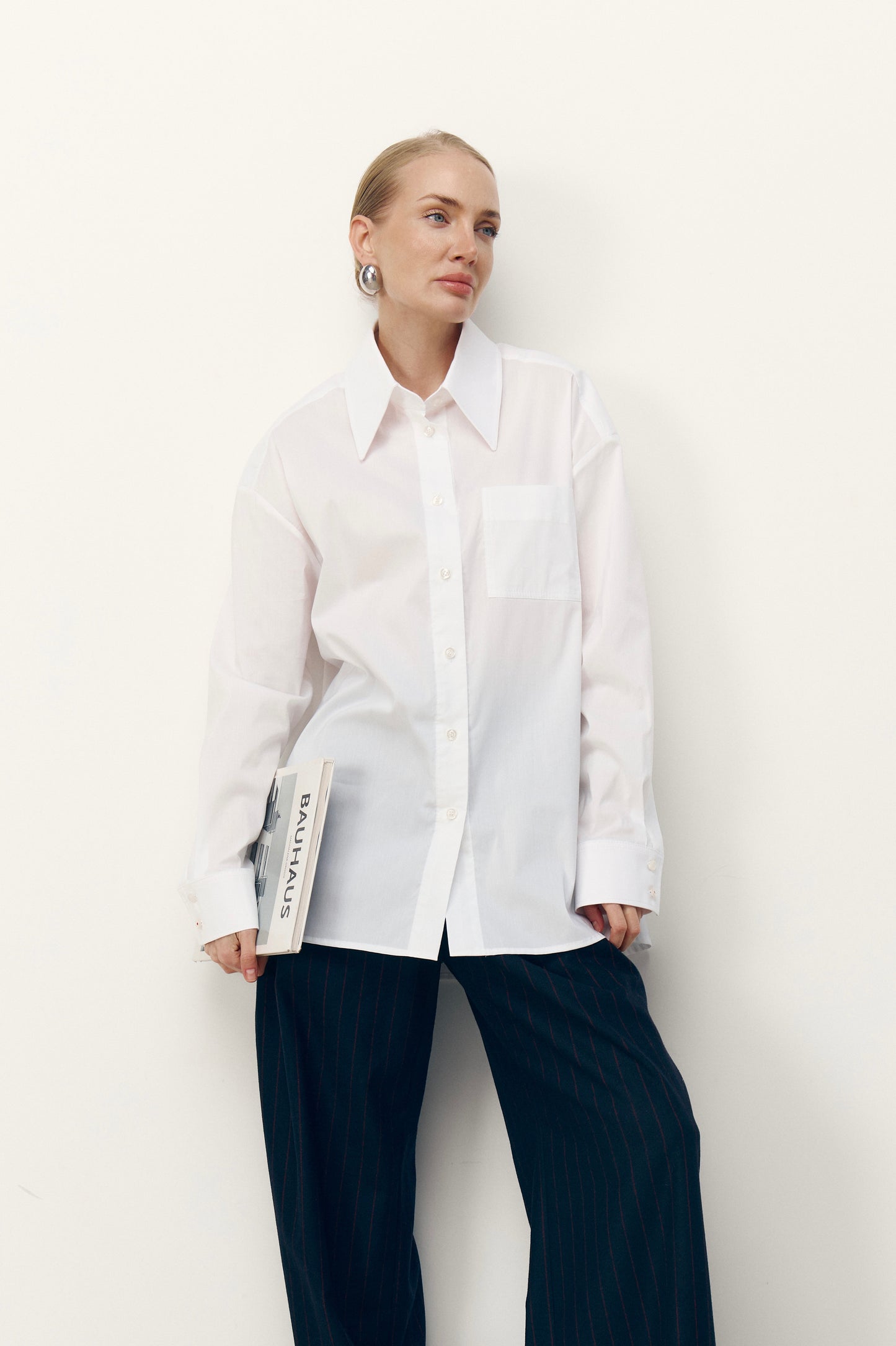 Сорочка MEGHAN вільного крою з вишивкою