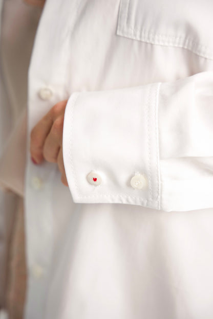 Сорочка MEGHAN вільного крою з лого