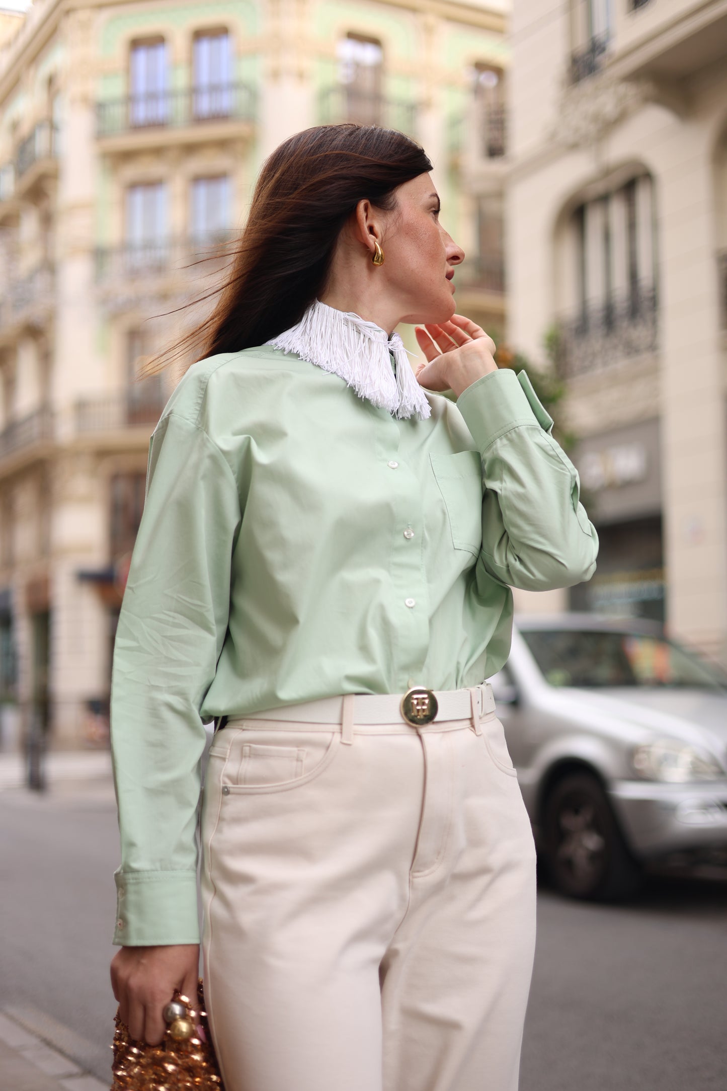 Сорочка BETH з акцентним коміром