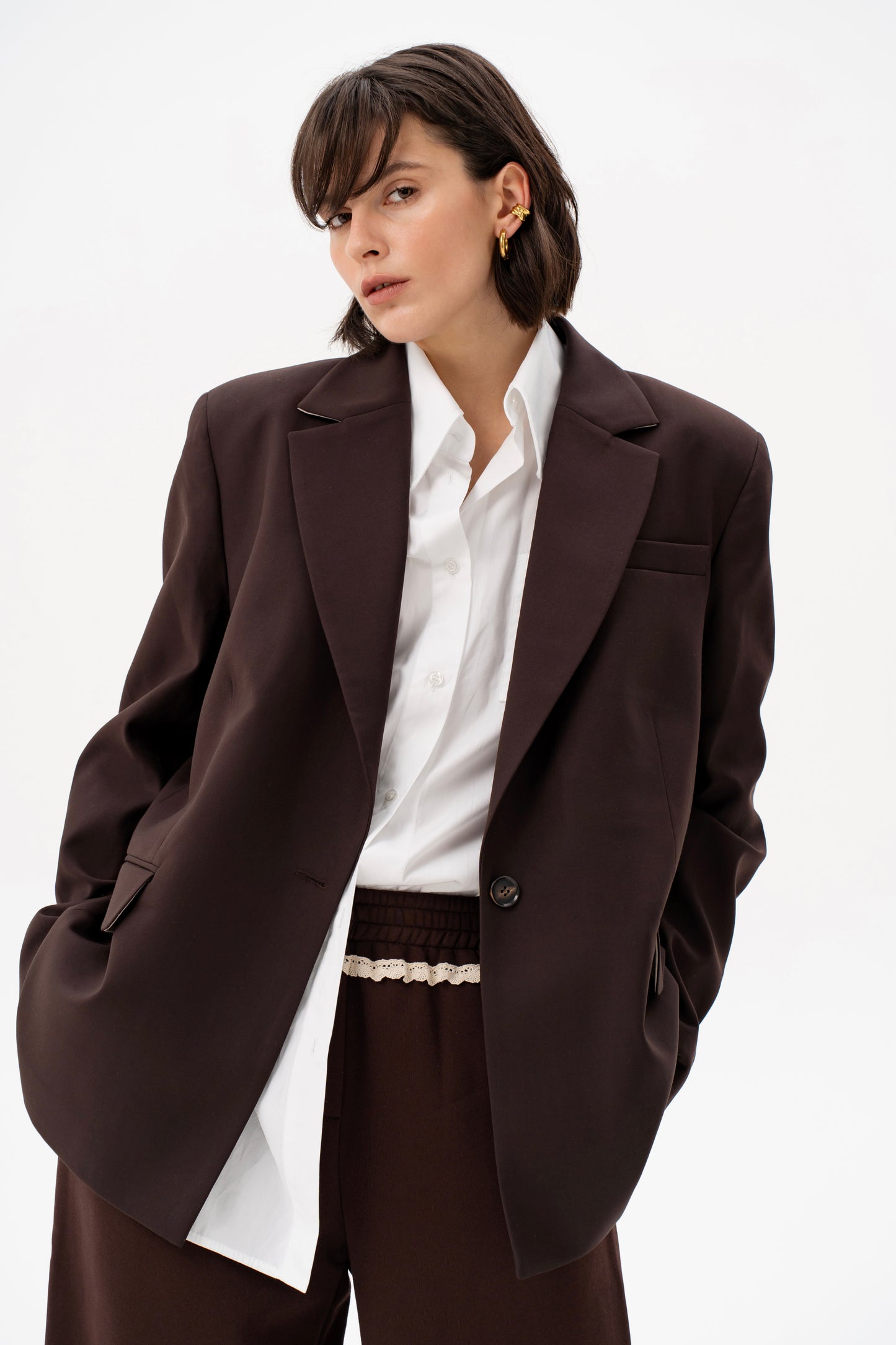 Штани RUBY з мереживом