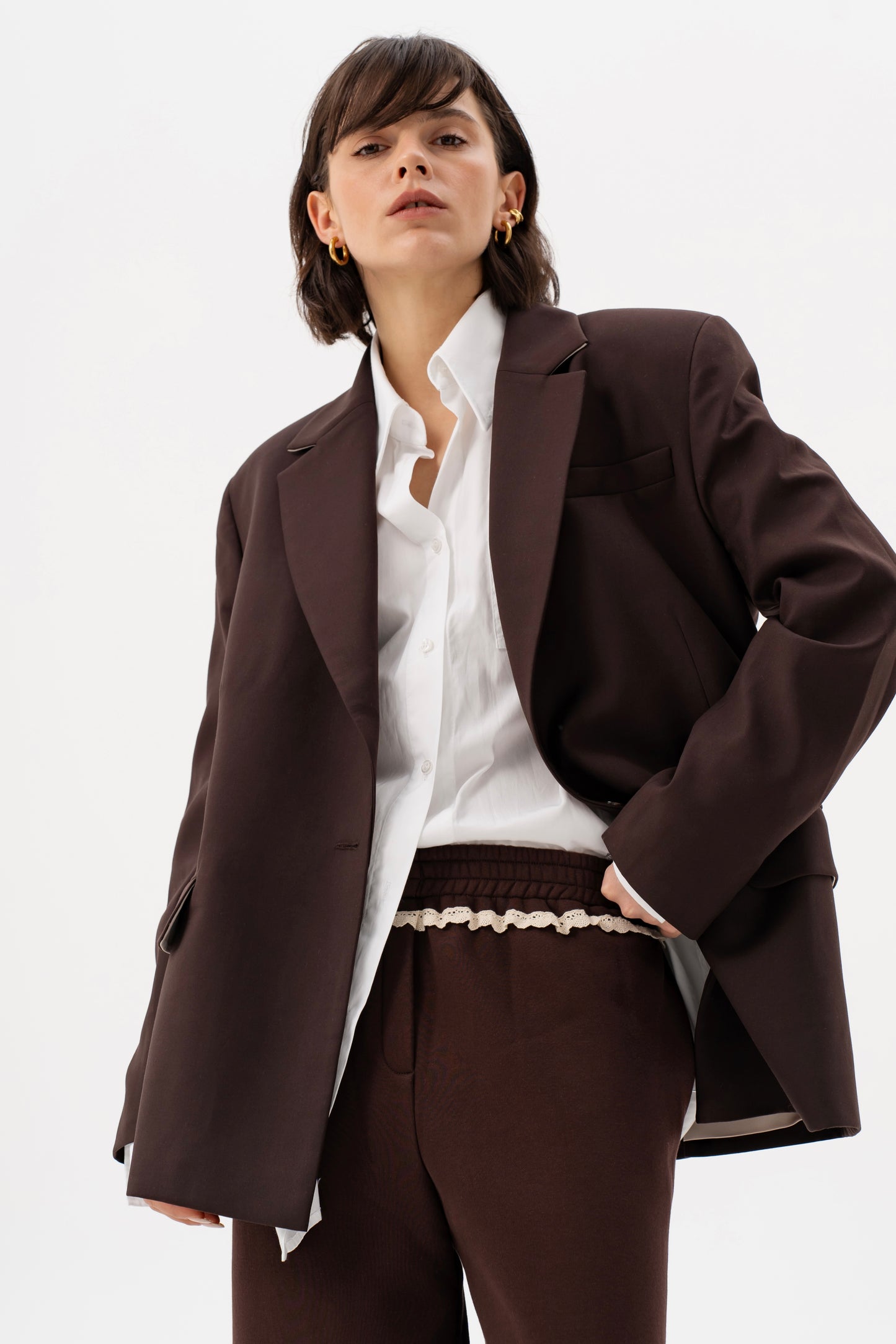 Штани RUBY з мереживом