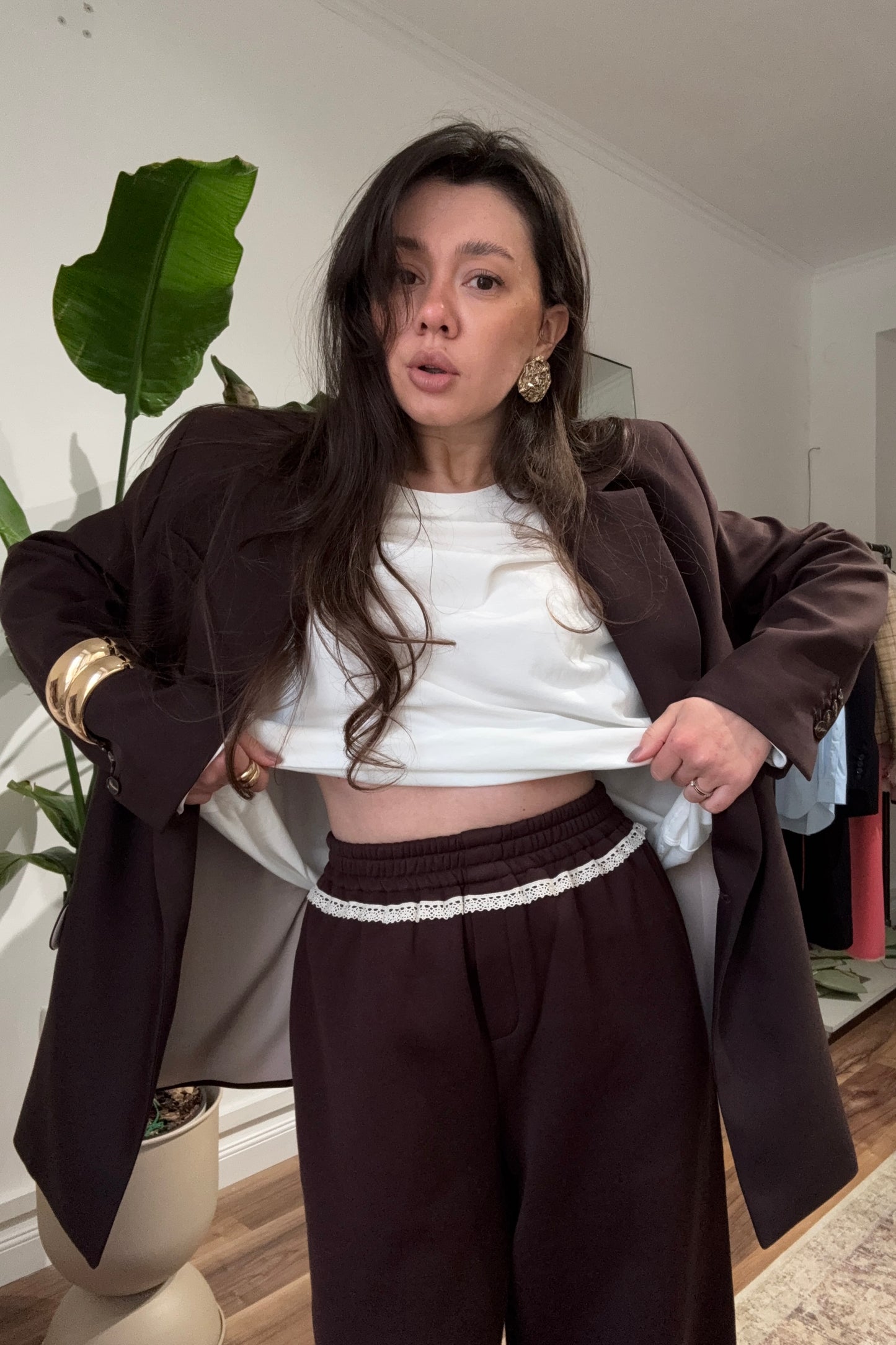 Штани RUBY з мереживом