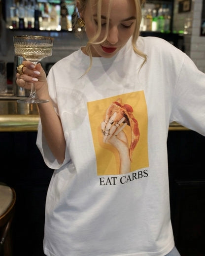 Футболка EAT CARBS