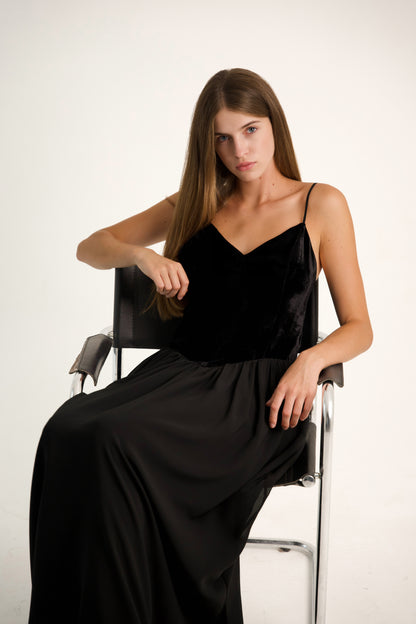 Максі сукня LUNA на бретелях