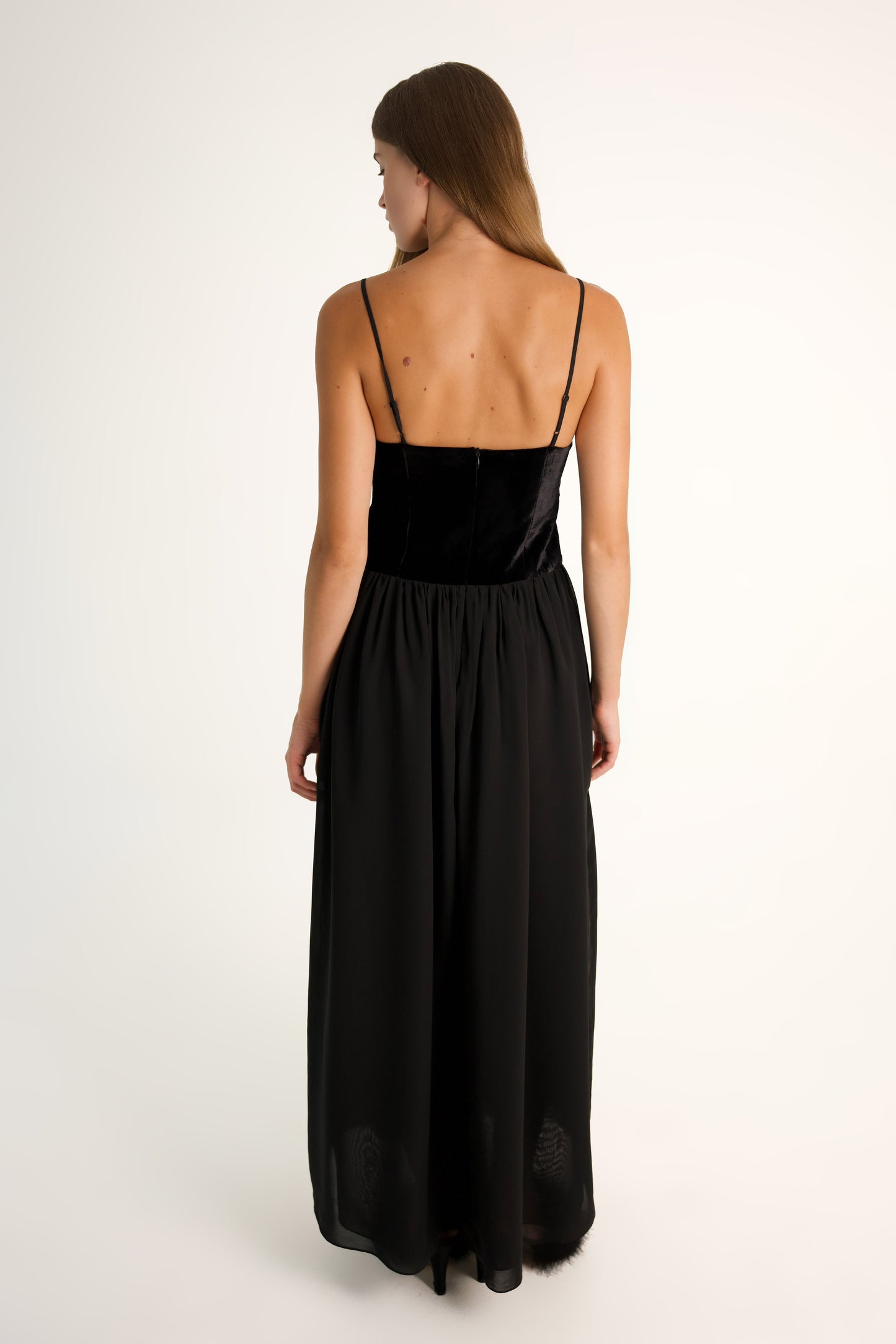 Максі сукня LUNA на бретелях